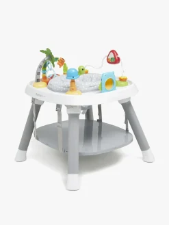 Babylegetøj|Beemoo PLAY Explore 3-in-1 Aktivitetscenter, Stone Grey Flerfarvet/Grå/Hvid