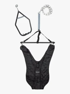 Skråstole & Babygynger|Beemoo PLAY Hoppegynge, Black Sort