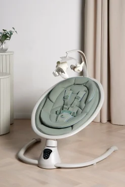 Skråstole & Babygynger|Beemoo PLAY Rocker Low 2 Skråstol, Sage/Sand Grøn