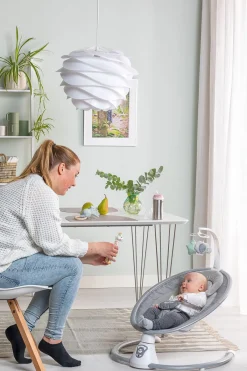 Beemoo Skråstole & Babygynger-PLAY Rocker Low Skråstol, Grey