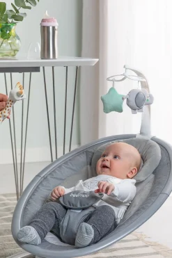Beemoo Skråstole & Babygynger-PLAY Rocker Low Skråstol, Grey