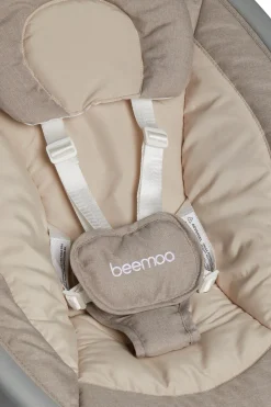 Skråstole & Babygynger|Beemoo PLAY Rocker Skråstol, Beige Beige/Hvid