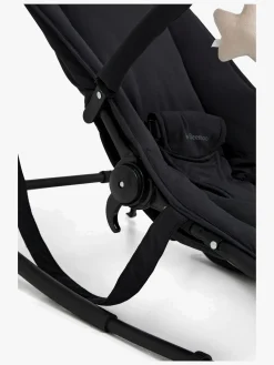 Skråstole & Babygynger|Beemoo PLAY Simple Skråstol, All Black Sort