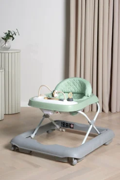 Gåstole|Beemoo PLAY Steps Gåstol, Green/Grey