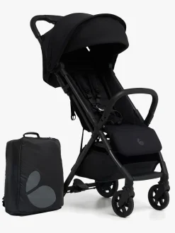 Vognpakker|Beemoo Pro Airway Klapvogn inkl. Padded Transporttaske, Coffee Black