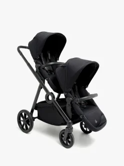 Vogndele|Beemoo Pro Max/Pro Multi 2 Søskendesæde, Coffee Black Sort