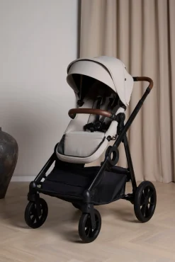 Duo- & Kombivogne|Beemoo Pro Multi 2 Duovogn inkl. Indkøbskurv, Latte Beige