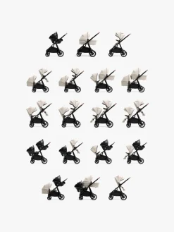 Klapvogne|Beemoo Pro Multi 2 Klapvogn, Latte Beige