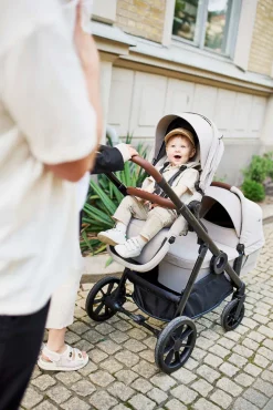 Klapvogne|Beemoo Pro Multi 2 Klapvogn, Latte Beige