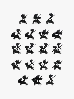 Klapvogne|Beemoo Pro Multi 2 Klapvogn, Coffee Black Sort