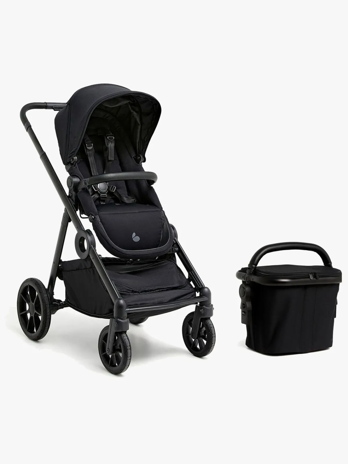 Beemoo Klapvogne-Pro Multi 2 Klapvogn inkl. Indkøbskurv, Coffee Black