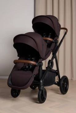 Beemoo Søskendevogne-Pro Multi 2 Søskendevogn, Espresso Brown