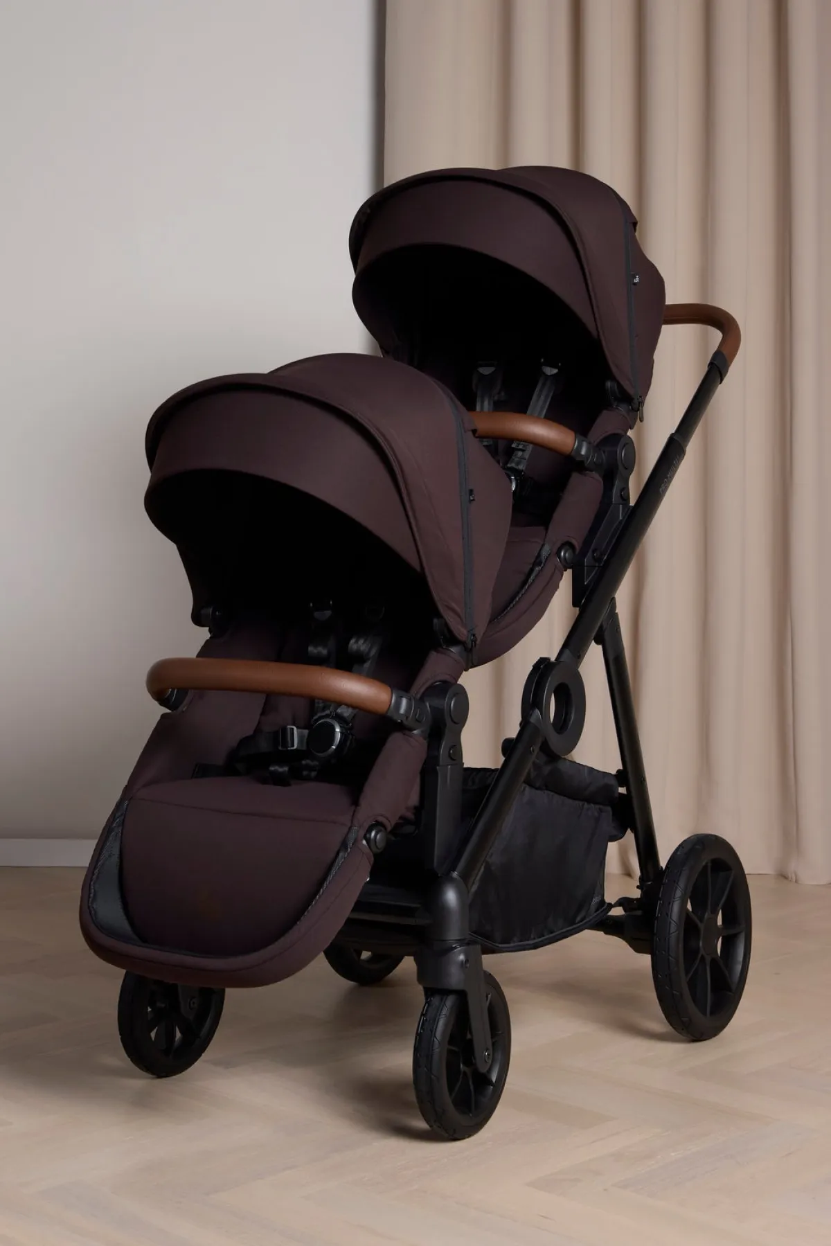 Beemoo Søskendevogne-Pro Multi 2 Søskendevogn, Espresso Brown