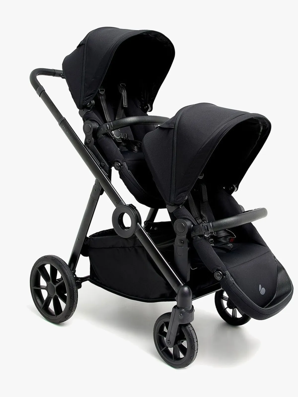 Beemoo Søskendevogne-Pro Multi 2 Søskendevogn, Coffee Black