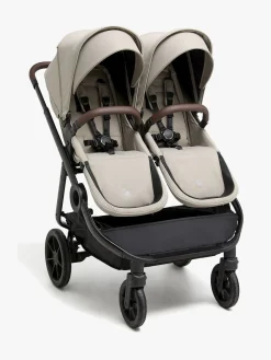Søskendevogne|Beemoo Pro Twin 2 Søskendevogn, Latte Beige