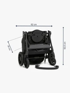 Beemoo Klapvogne-Pro Twist Klapvogn, Coffee Black