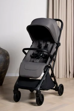 Beemoo Rejseklapvogne-Pro Venti Klapvogn inkl. Padded Transporttaske, Mocha Grey