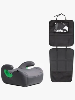 Autostolspakker|Beemoo Raise 2 i-Size Selepude inkl.  3-i-1 Sædebeskytter, Mineral Grey/Black