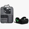 Autostolspakker|Beemoo Raise 2 i-Size Selepude ISOFIX inkl.  Deluxe Sædebeskytter med Opbevaring, Black Stone