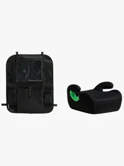 Beemoo Autostolspakker-Raise 2 i-Size Selepude inkl.  Smart Organizer, Black Stone