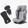 Autostolspakker|Beemoo Recline i-Size Autostol inkl. Ventilerende Hynde, Mineral Grey/Antracit