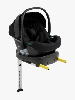 Autostole 0-13 Kg|Beemoo Route i-Size Autostol Baby inkl. ISOFIX Base, Black Stone Sort