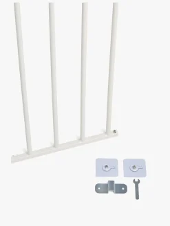 Beemoo Sikkerhed-SAFE Protect Forlængerdel til Sikkerhedsgitter 60 cm, White