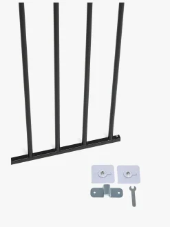 Sikkerhed|Beemoo SAFE Protect Forlængerdel til Sikkerhedsgitter 60 cm, Black Sort