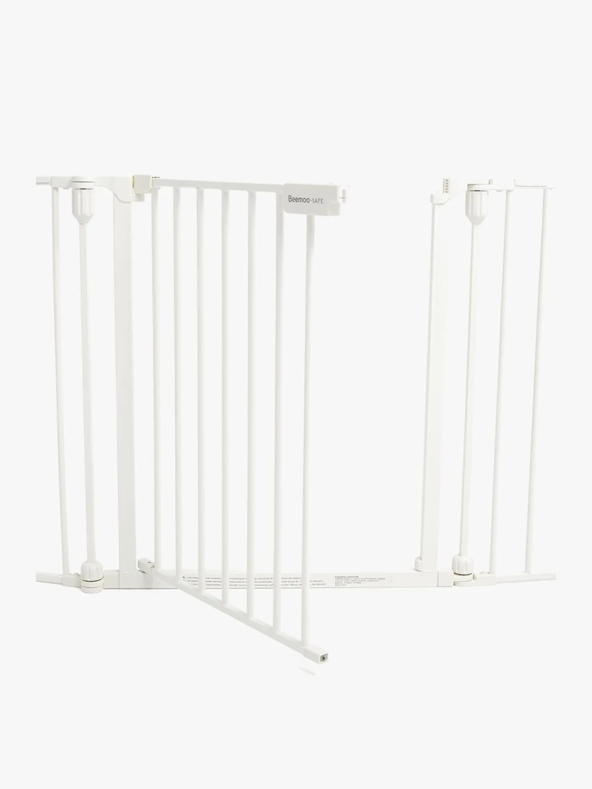 Beemoo Sikkerhed-SAFE Protect Skruegitter/rumdeler 5 Sektioner, White