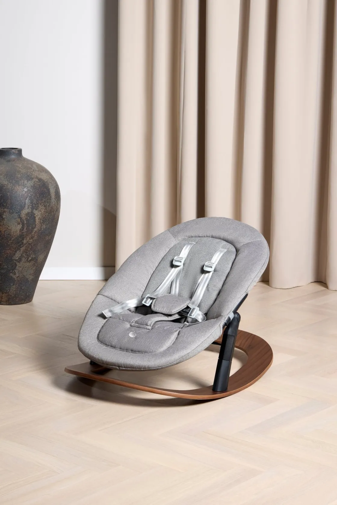 Skråstole & Babygynger|Beemoo Selection Life Skråstol, Grey Grå