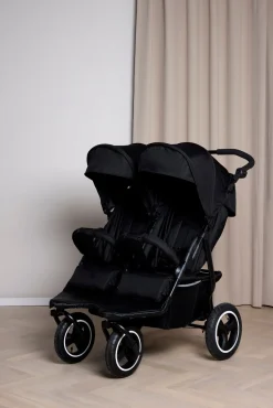 Søskendevogne|Beemoo Swing Søskendevogn, Black Sort