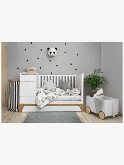 Børnesenge & Tilbehør|Bellamy UP Tremmeseng 5-i-1, Hvid