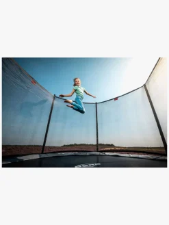 Udeleg|BERG Favorit Regular Trampolin 380 inkl. Comfort Sikkerhedsnet, Grå