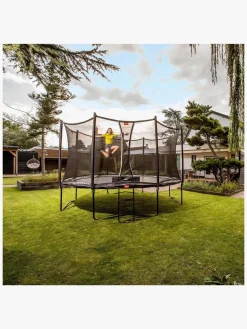 Udeleg|BERG Favorit Regular Trampolin 380 inkl. Comfort Sikkerhedsnet, Grå