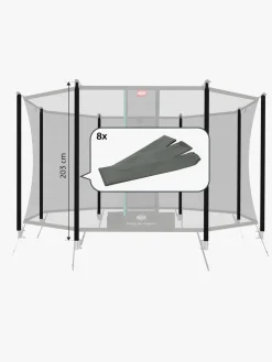 Udeleg|BERG Reservedel Safety Net Comfort Stolpepolstring 203 cm 8 stk