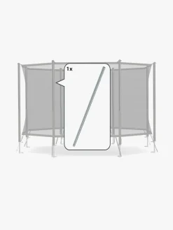 Udeleg|BERG Reservedel Safety Net Comfort Øvre Rør til Fjederfastgørelsesdel 120 Cm