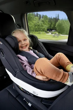 Autostole 9-36 Kg|BeSafe Beyond Autostol, Black Soft Breeze Sort