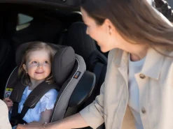 Autostole 9-36 Kg|BeSafe iZi Turn i-Size Autostol, Sea Green Mélange Grøn