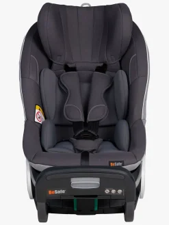 Autostole 9-36 Kg|BeSafe Stretch Autostol, Metallic Mélange Grå