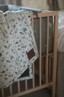 Sengetøj|RttStart Beskow Tomtebobarnen Sengerand 30 x 360, Grøn