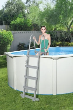 Bestway Vandleg-Hydrium poolsæt Oval 500x366x122 cm