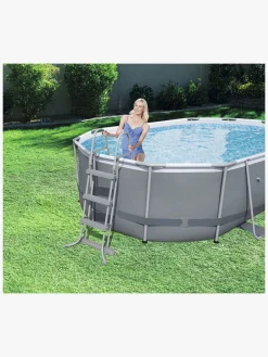 Vandleg|Bestway Power Steel Oval poolsæt 427x250x100 cm