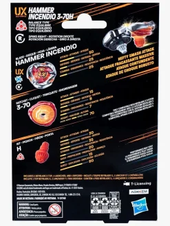 Legetøjsfigurer|Beyblade Hammer Incendio Spinner