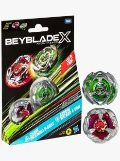 Legetøjsfigurer|Beyblade X Chain Incendio 5-60HT & Arrow Wizard 4-60N Spinnere 2-pak
