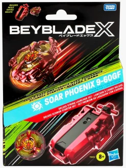 Beyblade Legetøjsfigurer-X Soar Phoenix Deluxe String Launcher Sæt