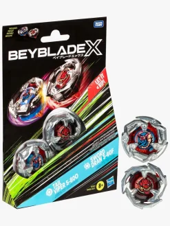 Legetøjsfigurer|Beyblade X Tail Viper 5-80O & Sword Dran 3-60F Spinnere 2-pak