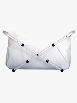 Badeværelset|BibaBad Flexi Foldebadekar 80x100, Hvid/Hvid