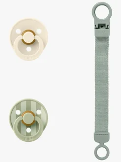 BIBS Sutter & Suttesnore-Colour Sut & Loop Suttesnor Gavesæt Latex Str. 1, Sage