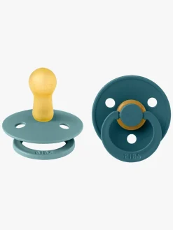 BIBS Sutter & Suttesnore-Colour Sut 2-Pak Latex Str. 2 Rund, Island Sea/Forest Lake