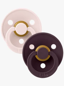 Sutter & Suttesnore|BIBS Colour Sut 2-pak Str. 2, Petal/Plum Lilla/Lyserød